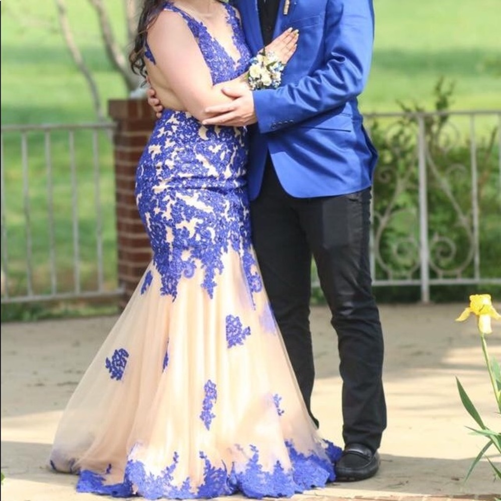 Blue Prom Dress